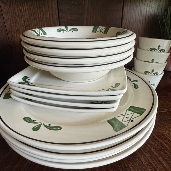Buffalo China Olive Garden 4-4pc place setting